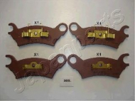 Комплект тормозных колодок JAPANPARTS PA-303AF