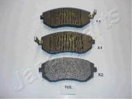 Комплект тормозных колодок JAPANPARTS PA-706AF