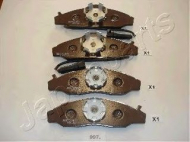 Комплект тормозных колодок JAPANPARTS PA-997AF