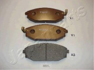 Комплект тормозных колодок JAPANPARTS PA-H01AF