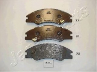 Комплект тормозных колодок JAPANPARTS PA-K11AF