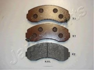 Комплект тормозных колодок JAPANPARTS PA-K18AF