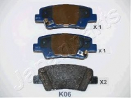 Комплект тормозных колодок JAPANPARTS PP-K06AF