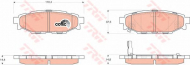 Комплект тормозных колодок TRW GDB3373