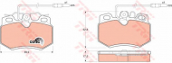 Комплект тормозных колодок TRW GDB808