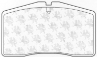 Комплект тормозных колодок QH Benelux BP1032