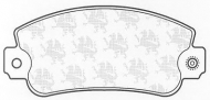 Комплект тормозных колодок QH Benelux BP344