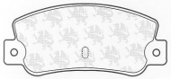 Комплект тормозных колодок QH Benelux BP402