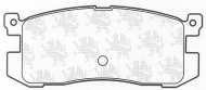 Комплект тормозных колодок QH Benelux BP566