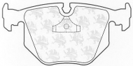 Комплект тормозных колодок QH Benelux BP827