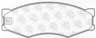 Комплект тормозных колодок QH Benelux BP848