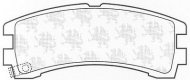 Комплект тормозных колодок QH Benelux BP716