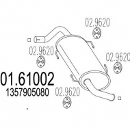 Амортизатор MTS 01.61002