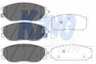 Комплект тормозных колодок KAVO PARTS KBP-7505