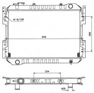 Теплообменник NRF 506520