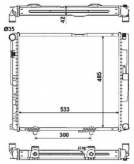 Теплообменник NRF 516572