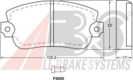 Комплект тормозных колодок A.B.S. 36083