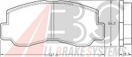 Комплект тормозных колодок A.B.S. 36151