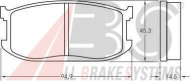 Комплект тормозных колодок A.B.S. 36453