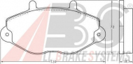 Комплект тормозных колодок A.B.S. 36785 OE