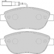 Комплект тормозных колодок NECTO FD6917A