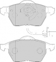 Комплект тормозных колодок NECTO FD7145A