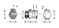 Компрессор AVA QUALITY COOLING ALAK016