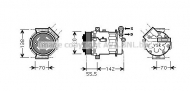 Компрессор AVA QUALITY COOLING OLK586