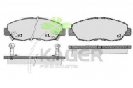 Комплект тормозных колодок KAGER 35-0591