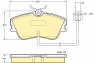 Комплект тормозных колодок GIRLING 6113671