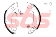 Комлект тормозных накладок sbs 18492799427