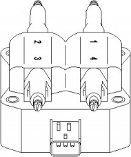 Катушка зажигания TOPRAN 501 401