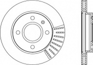 Тормозной диск OPEN PARTS BDR1176.20