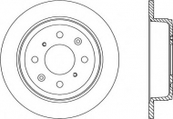 Тормозной диск OPEN PARTS BDR1205.10