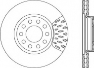 Тормозной диск OPEN PARTS BDR1233.20
