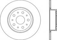 Тормозной диск OPEN PARTS BDR1234.10