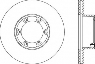 Тормозной диск OPEN PARTS BDR1451.20