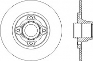 Тормозной диск OPEN PARTS BDR1460.10