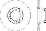 Тормозной диск OPEN PARTS BDR1578.10
