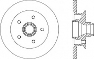 Тормозной диск OPEN PARTS BDR1581.10