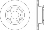Тормозной диск OPEN PARTS BDR1588.10
