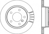 Тормозной диск OPEN PARTS BDR1755.20