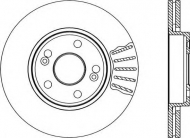Тормозной диск OPEN PARTS BDR1816.20