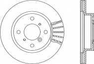 Тормозной диск OPEN PARTS BDR1822.20