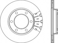 Тормозной диск OPEN PARTS BDR1833.20