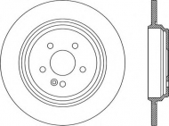 Тормозной диск OPEN PARTS BDR1934.10