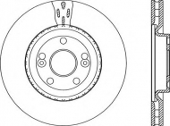 Тормозной диск OPEN PARTS BDR1957.20
