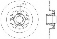 Тормозной диск OPEN PARTS BDR1962.10