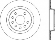 Тормозной диск OPEN PARTS BDR1989.10