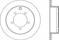 Тормозной диск OPEN PARTS BDR2008.10